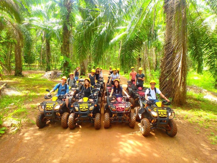 Krabi: Zipline, ATV & Top Rope Climbing Experience - Treetop lines and rainforest views