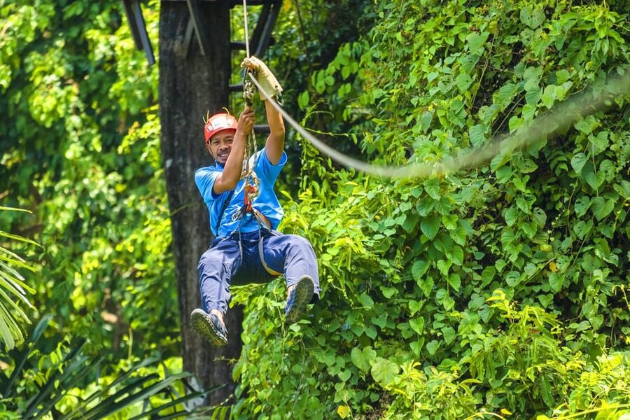 Krabi: Zipline, ATV & Top Rope Climbing Experience - Small comforts that matter in the heat