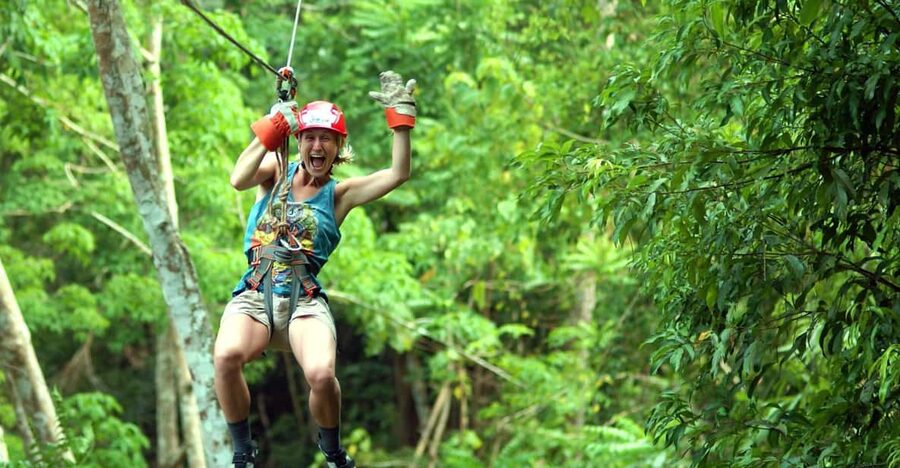 Krabi: Zipline, ATV & Top Rope Climbing Experience - Pickup makes the outing easier