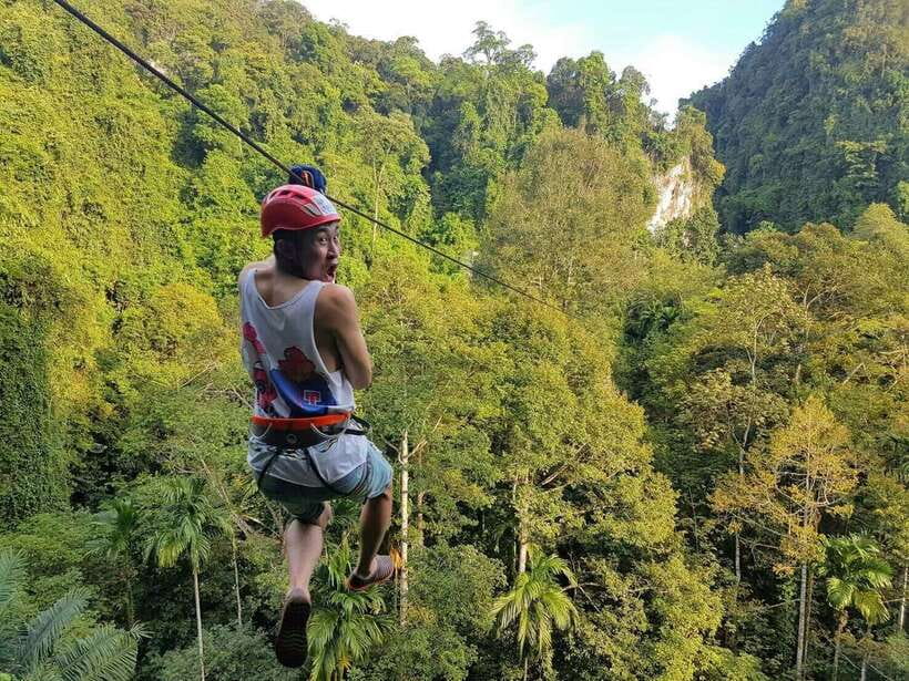 Krabi: Ziplining with Abseiling and Rock Climbing Options - Choose a package that fits your nerve and schedule