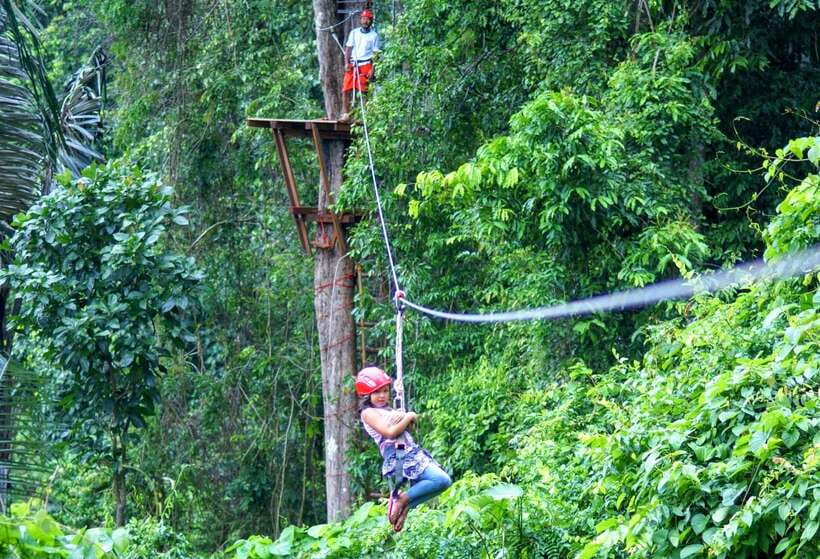 Krabi: Ziplining with Abseiling and Rock Climbing Options - FAQ