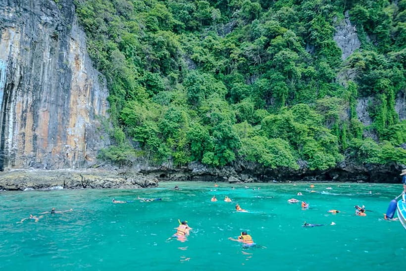 Phi Phi: Half Day Long Tail Boat to Maya Bay - Loh Samah Bay and Maya Bay
