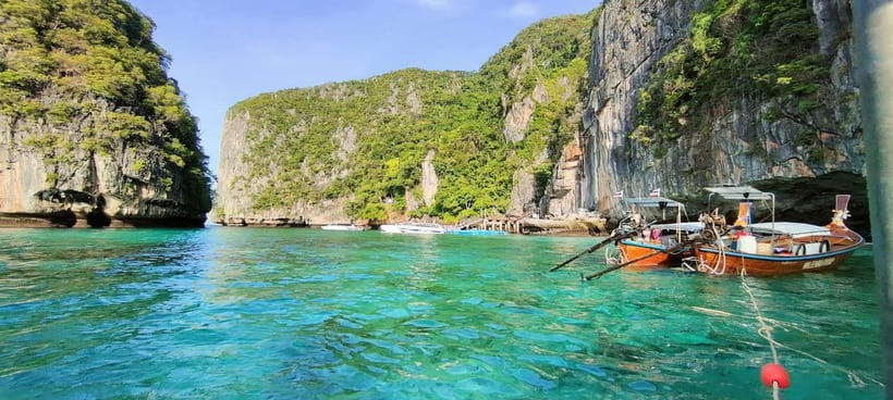 Phi Phi: Half Day Long Tail Boat to Maya Bay - Starting at the Phi Phi pier