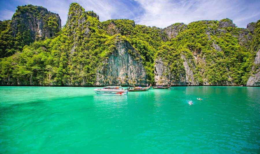 Phi Phi: Half-Day Phi Phi Snorkeling Trip by Longtail Boat - Monkey Beach: monkeys, sand, and a reality check