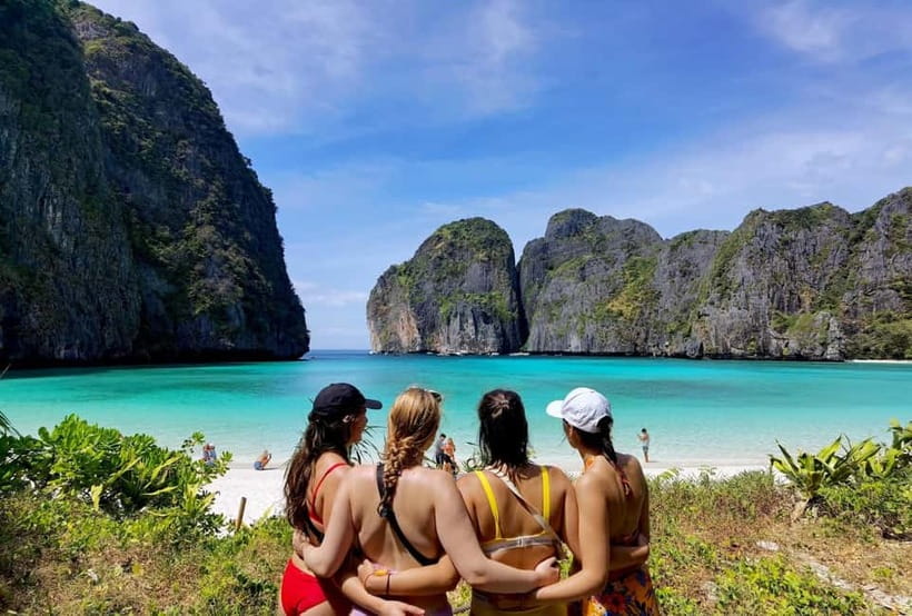 Phi Phi: Half-Day Tour with Maya Bay, Pileh Lagoon & Snorkel - From Tonsai Pier to Monkey Bay
