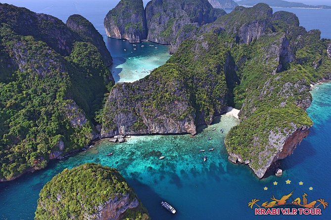 Phi Phi Tour from Krabi , Semi-Private Tour only 12 Guests - Maya Bay: striking cliffs, short visit