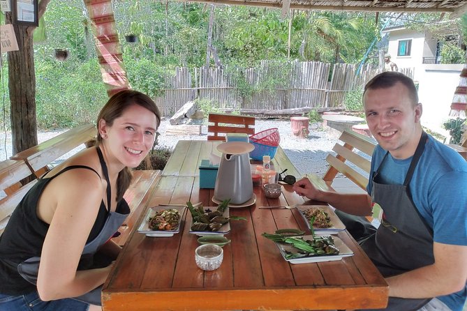 Smart Cook Thai Cookery School in Aonang, Krabi - Eating what you have cooked