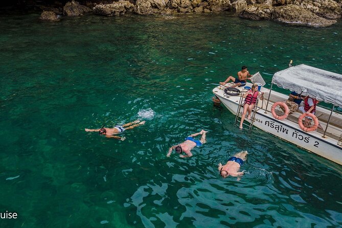 Sunset Dinner Cruise with night Swimming by Luxury Junk Boat - Sunset on the return to Ao Nam Mao